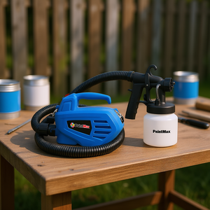 Pistola de Pintura PaintMax de 650W y 800ML, Pistola de Pulverización Eléctrica HVLP para Pintura al Óleo, Imprimación y Pintura al Agua - Product Image 2