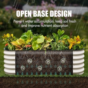 Colora fioriere personalizzate aiuole da giardino rialzato da <span class=keywords><strong>frutta</strong></span> aiuole modulari fioriera fiore