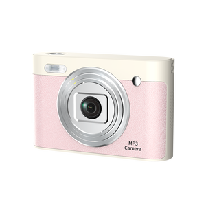 A16 Nhỏ Gọn Màu Hồng Máy Ảnh Kỹ Thuật Số Với 50MP HD Ống Kính Kép 16X Zoom Quang Học Máy Nghe Nhạc Mp3 Cho Trẻ Em Photogrraphy Và Video Xách Tay - Product Image 2