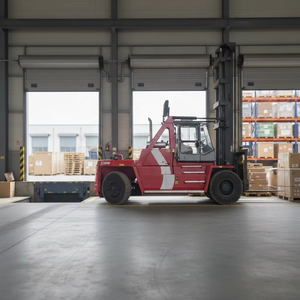 Montacargas Usado Kalmar de 30 Toneladas en Venta, en Perfectas Condiciones de Funcionamiento, Transpaleta Hidráulica Manual, Montacargas Diésel con Mástil de Tres Etapas - Product Image 1