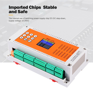 Huaqingjun 24DI 24DO Salidas de relé Temporizador PLC Entradas analógicas Salidas 0-5V 0-10V Controlador lógico programable para VFD - Product Image 5