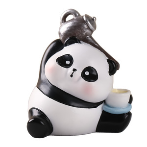 ของตกแต่งโต๊ะทำงานรูปแพนด้าน่ารัก น้ำหนักเบา ดีไซน์ทันสมัย อุปกรณ์ตั้งโต๊ะ ของขวัญวันเกิดสำหรับเด็กผู้หญิง - Product Image 1
