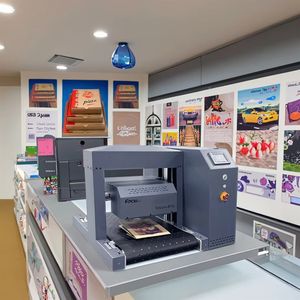 Impresora de Bolsas de Papel Kraft de Una Sola Pasada, 20m/min, Tinta CMYK, para Cajas de Pizza Corrugadas Absorbentes de Agua, Bolsas de Compra - Product Image 6