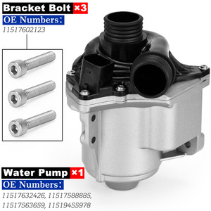 Bomba de Agua Eléctrica Poyracing WPP02 para Motor BMW 535i 135i N54 N55 3.0L, Reemplazo de Refrigerante - Product Image 2