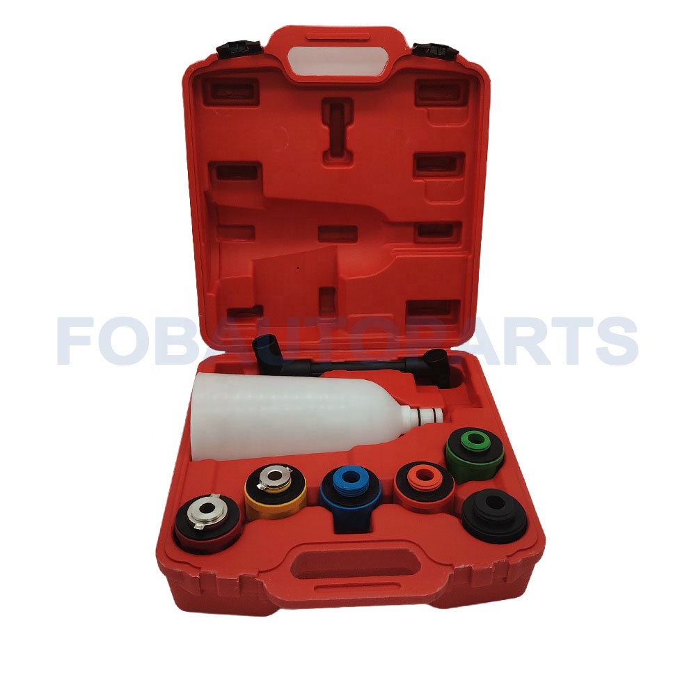 8PCS Universal Spillproof Plastic Engine Oil Filler Set for Car New Condition XC1685 0496-424