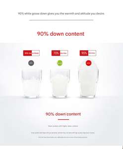 Blouson matelassé personnalisé en <span class=keywords><strong>duvet</strong></span> d'oie imperméable coupe-vent jusqu'à -30 degrés Celsius Blouson matelassé long Vêtement décontracté - Product Image 3