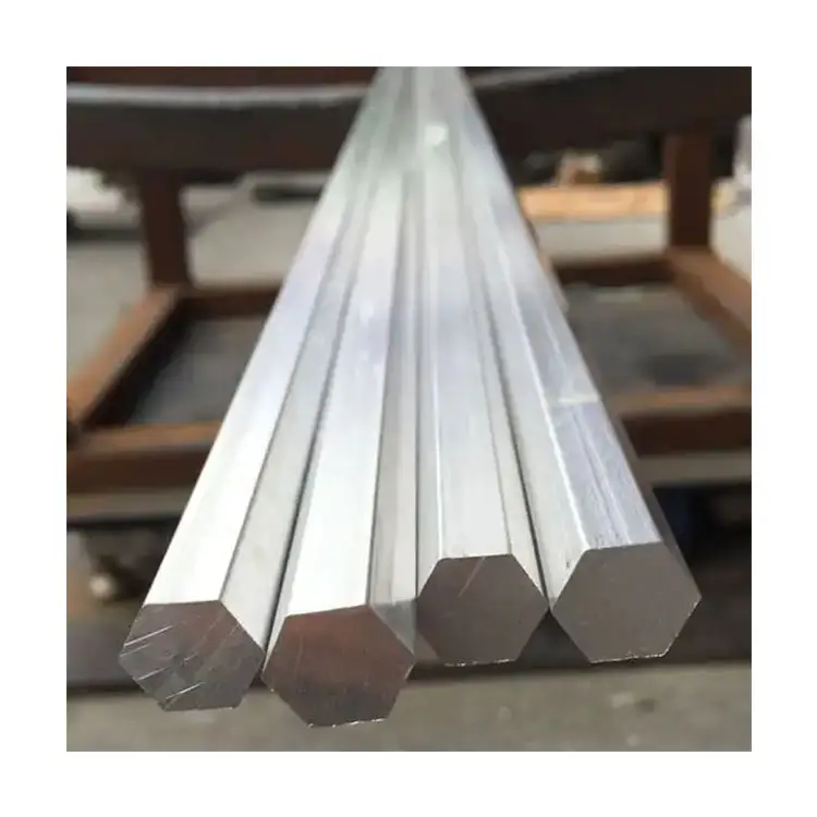 Fornecimento industrial de alta resistência 7000 Series Aluminium Rod 6061 6063 7075 Round/Square/Hexagonal Alumínio Bar