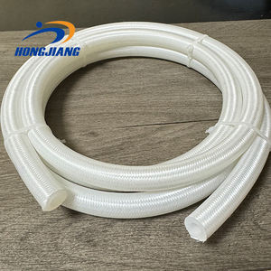 Tuyau en silicone de qualité alimentaire Tuyau en silicone tressé Tuyau en silicone résistant aux hautes températures pour la livraison de jus de bière et de lait - Product Image 2