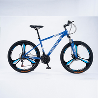 Chine usine vend vélo en alliage d'aluminium matériel montagne DOUBLE FREIN À DISQUE vélos 21 vitesses 26 pouces vtt vélo à bas prix
