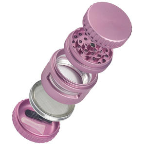 Broyeur multifonctionnel à revêtement en céramique de 58mm-Déchiqueteur de <span class=keywords><strong>tabac</strong></span>/herbes à 4 couches avec instructions en français/espagnol Accessoires pour fumeurs - Product Image 1