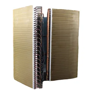 L Type Aluminum Plate Fin Air Conditioner Evaporator Air Conditioner Evaporation Box
