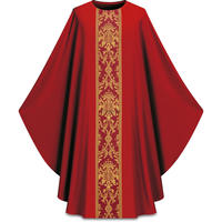 Chasuble de prêtre pour homme, robe de célébrant d'église, robe vintage, cape, soutane, vêtement, blanc, rouge, vert, violet