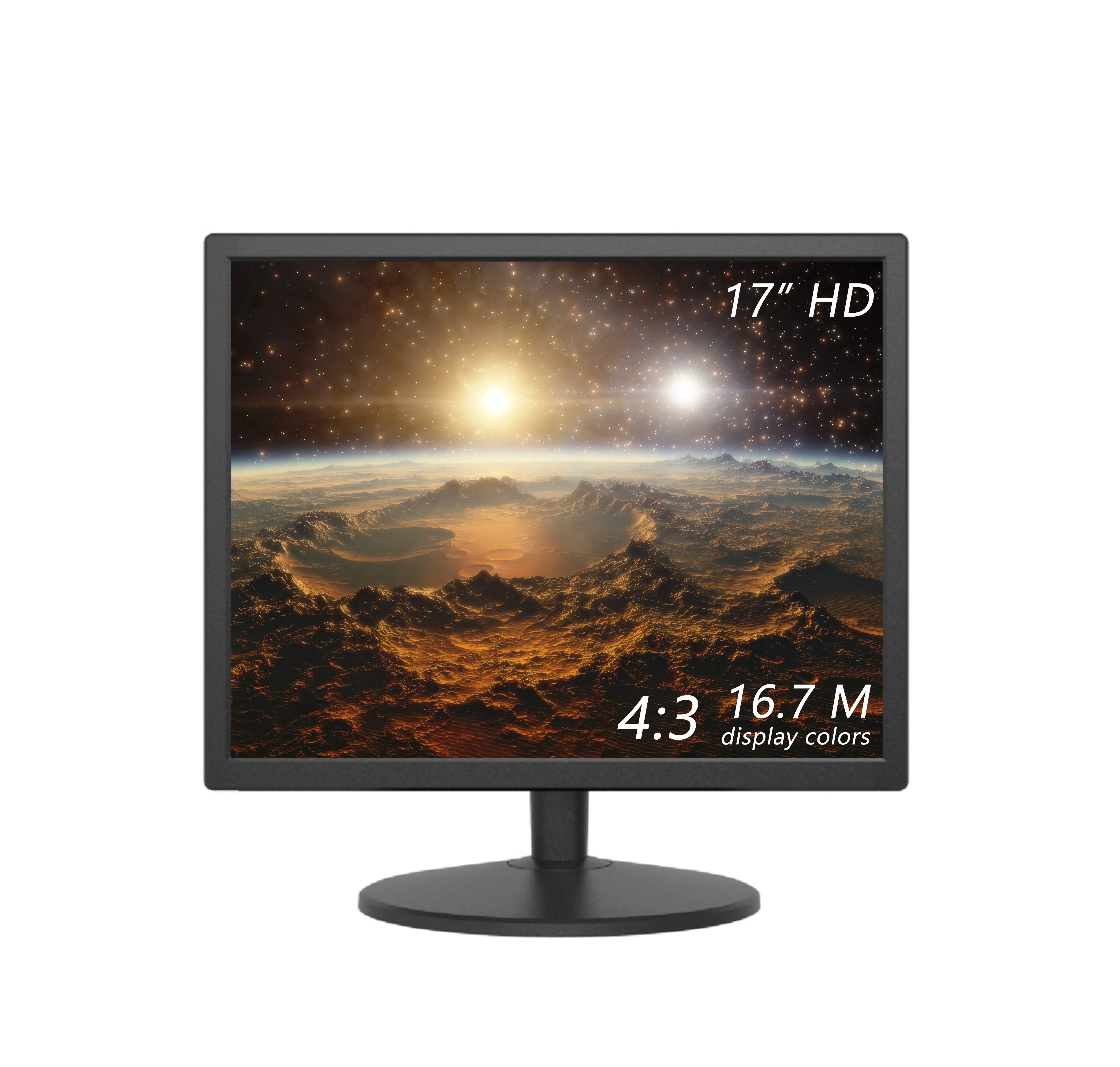 Monitor de PC con pantalla de calidad HD de 17 pulgadas para negocios