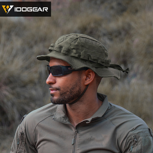 IDOGEAR tactique Boonie chapeau Ranger vert Jungle soleil chapeaux réglable respirant large bord casquette pour Boonie chapeau pêche chasse - Product Image 3