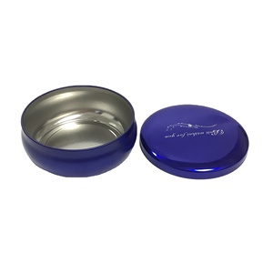 Conteneurs en étain en forme de bol Boîte ronde courte pour crème pour le corps - Product Image 3