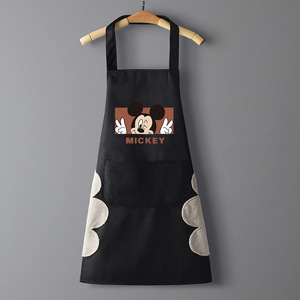 Tablier de cuisine Miaoke Fabrics Mickey, taille unique, imperméable, résistant à l'huile, sans manches, pour adultes, hommes et femmes - Product Image 3