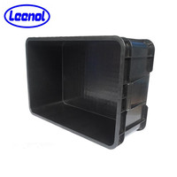 Boîte de rangement antistatique Leenol, conteneur ESD, bacs à composants, PP conducteur, empilable, pour atelier électronique