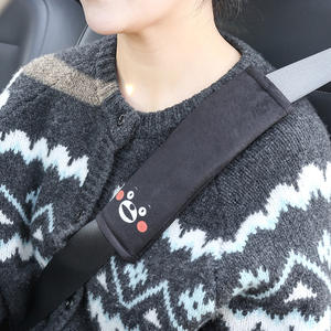 Almohadillas de microfibra para cinturón de seguridad de coche con diseño de dibujos animados, antipresión, para una conducción cómoda - Product Image 3