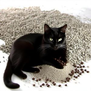 Dongnai 99% กำจัดฝุ่นกำจัดกลิ่นที่เป็นก้อนอย่างรวดเร็วเป็นมิตรกับสิ่งแวดล้อมทรายทรายเบนโทไนท์กลิ่นกาแฟ - Product Image 2