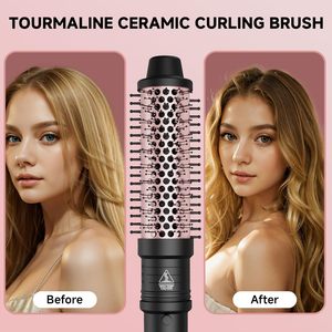Kit de fer à boucler <span class=keywords><strong>5</strong></span>-en-<span class=keywords><strong>1</strong></span> OEM/ODM direct usine, 100 % céramique tourmaline 09-32 mm, chauffage rapide PTC, LED 2 températures - Product Image 4