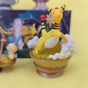 Re-Ment Pokemones Starrium Series Twinkling <span class=keywords><strong>Star</strong></span> Wish Box Full Set Pika Chu Eevee Mew PVC Figure Toys for Kids Desk Decoration - Product Image 3