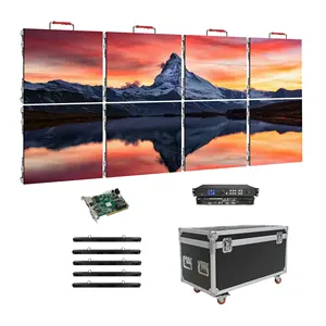 HD P3.91 P4.81 Fondo de escenario interior led TV Studio Screen/P1.95 P2.604 P2.976 interior led video wall panel screen