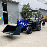Produsen Mesin CE EPA, Backhoe Loader Bertenaga dari Pabrik China, Backhoe Loader Mini Pertanian Baru