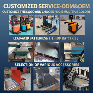 Nuova condizione carrello elevatore elettrico rotolo di carta morsetto Stacker sollevatore per <span class=keywords><strong>camion</strong></span> utilizzato per bloccare e ruotare la bobina di carta - Product Image 5