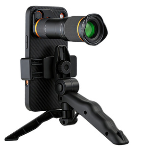 เลนส์ถ่ายภาพเทเลโฟโต้ 36 เท่า สำหรับ <span class=keywords><strong>iPhone</strong></span> และสมาร์ทโฟน พร้อมเคส - เลนส์ซูมเฉพาะสำหรับใช้งานในคอนเสิร์ต - Product Image 1