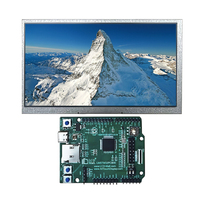 Layar LCD TFT 7 Inci Baru dengan resolusi 800*480 dan Papan T-con SPI untuk Terhubung dengan Papan Pengembangan ESP32