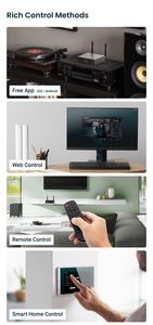 Arylic S50pro + Draadloze Wifi Bt 5.0 Aptx Hd Stereo Voorversterker Home <span class=keywords><strong>Audio</strong></span> Volledig Digitaal Klasse D Multiroom Streamer Systeem - Product Image 5