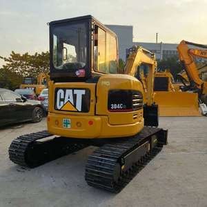 Mini-excavatrice sur chenilles Caterpillar 304C d'occasion, 4 tonnes, en bon état, avec moteur et boîte de vitesses, modèle 2023, vente à prix réduit - Product Image 2