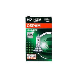 หลอดไฟรถยนต์64210L H7 OSRAM 12V 55W PX26d แหล่งกำเนิดในประเทศจีนอายุการใช้งานยาวนาน2ปีรับประกันความทนทานมากขึ้น - Product Image 5