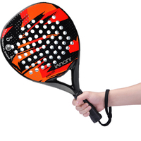 Raquettes de Padel Personnalisées en Fibre de Carbone Formes Diamant/Goutte d'Eau/Ronde
