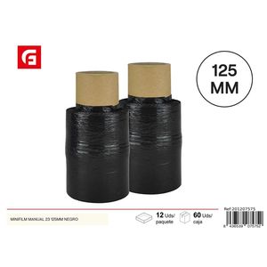 Minifilm Manual 23 100mm Black Adhesive Paper & Film for Packaging Material