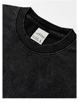 Camisetas de Hombre MA8069 con Logotipo Personalizado, Talla Grande, 260 g/m², Corte Cuadrado, Algodón, Ropa Urbana, Marca Blanca, Pedidos OEM