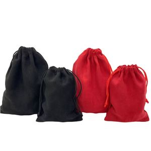 Custom Linen Flannelette Suede <b>Fabric</b> <b>Gift</b> <b>Bags</b> with Drawstring Sealing Handle Recyclable Jewelry <b>Bag</b> Packaging - Product Image 5
