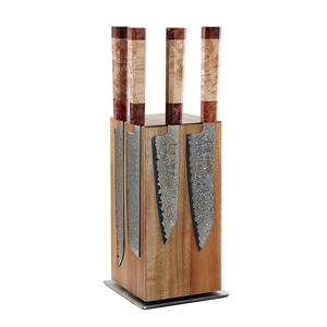 Nature Acacia Wood Magnetic Kitchen Knife