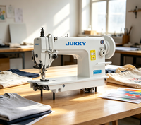Machine à coudre industrielle à pied mobile JUKKY 0303, simple aiguille, robuste, idéale pour la confection de vêtements en cuir épais