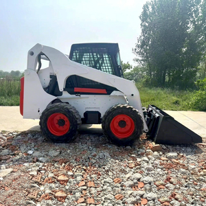 Famous Brand S330 Skid Steer Loader High Performance Compact Heavy Duty Construction Machine 1497kg Rated <b>Load</b> 63.4kW Power - Product Image 1