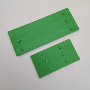Revestimiento de Zapata Guía para Elevador Xinyixing 220x140x10/16mm Verde FR PC Plástico para Elevadores ThyssenKrupp - Product Image 1