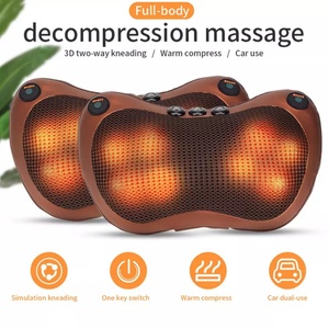 Dropshipping EMS Mini USB Cordless Neck Massage Pillow Electric Neck <b>Massager</b> for Home Use - Product Image 5