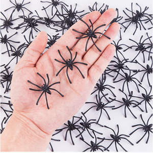 Ragni fosforescenti all'ingrosso per Halloween, decorazioni di ragno spaventoso per interni, esterni, giardino, parete, casa, portico - Product Image 3