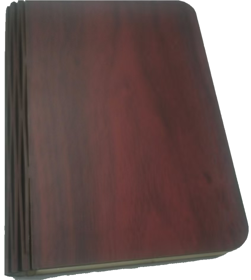 In legno hu rosso