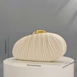 Bolso de Noche de Cristal Personalizado para Novia, Bolsos de Mano de Perlas Sintéticas, Bolsos de Noche Elegantes de Lujo para Mujer, Bolsos Cruzados, Bolsos de Mano - Product Image 4