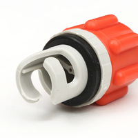 Adaptateur de pompe unisexe pour bateau gonflable, planche de surf, valve de pompe à air conventionnelle Schrader, adaptateur de valve d'air Micro Wave