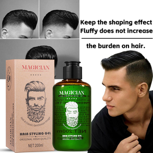 <span class=keywords><strong>Gel</strong></span> Coiffant Fixation Forte 200ML pour Hommes, Anti-Frisottis, Contrôle des Pellicules Blanches, Produit pour <span class=keywords><strong>Cheveux</strong></span> Longs et Traitement de la <span class=keywords><strong>Calvitie</strong></span> – Fournisseur Américain - Product Image 4