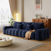 Design populaire maison meubles canapé ensemble salon moderne luxe canapé canapé ensemble 3 2 1 velours canapé d'angle pour la maison