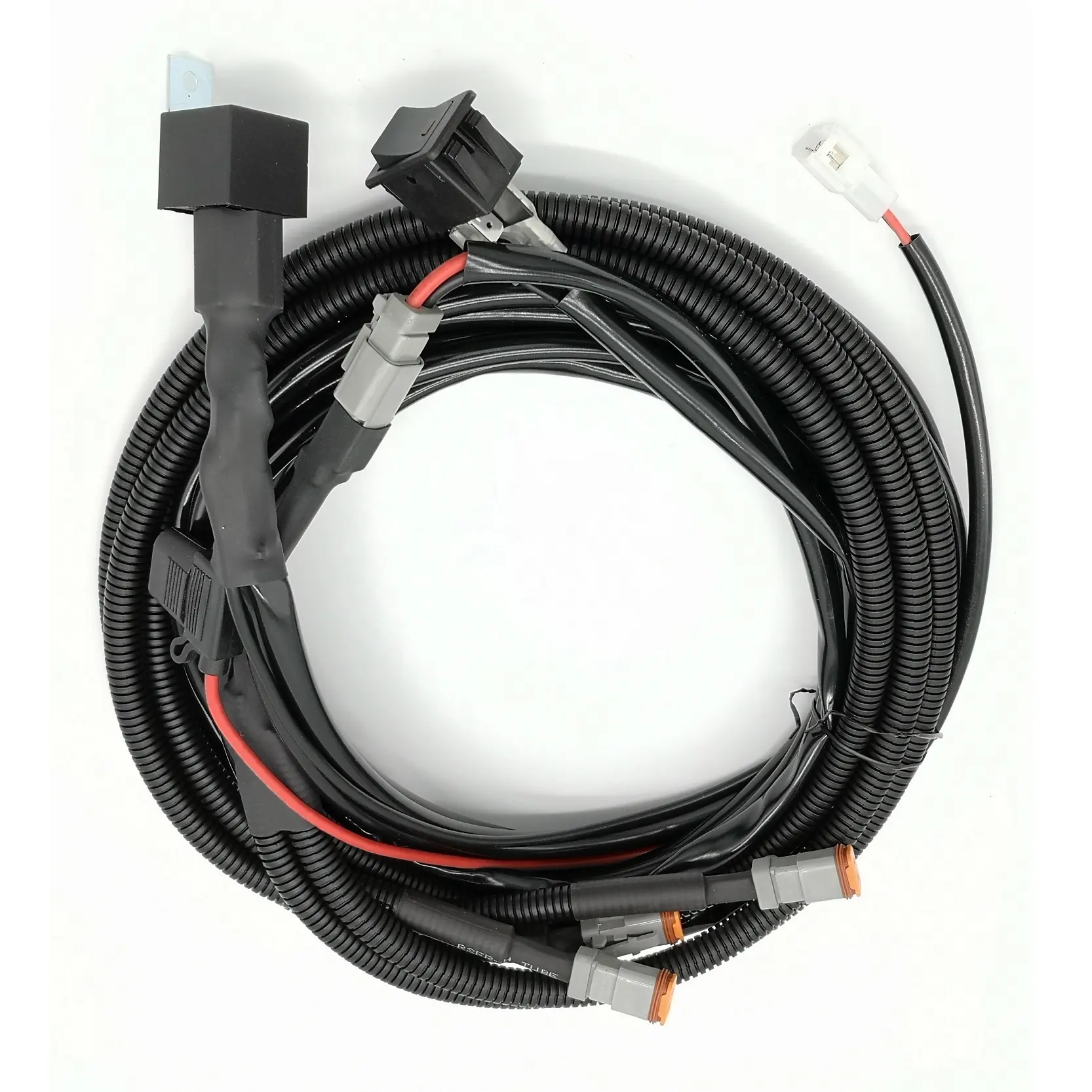 Foshan Chentong Cable Custom Made DT Connector Automotive Hid Headlight Cables Harness
