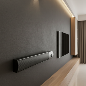 <span class=keywords><strong>Radiateur</strong></span> infrarouge extérieur mural ou suspendu, écran LED, chauffage par panneaux infrarouges, 1800W, télécommande - Product Image 5